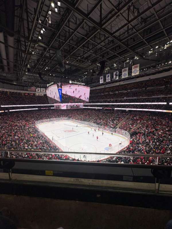 Prudential Center, section: 117, row: 1, seat: 10