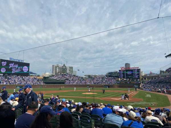 Wrigley Field, section: 115, row: 3, seat: 1