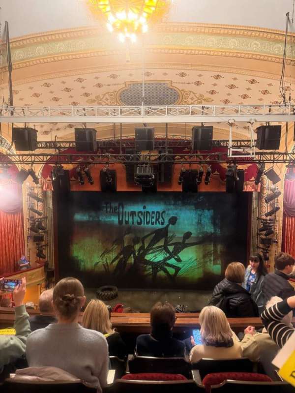 Bernard B. Jacobs Theatre, section: Mezzanine C, row: H, seat: 106