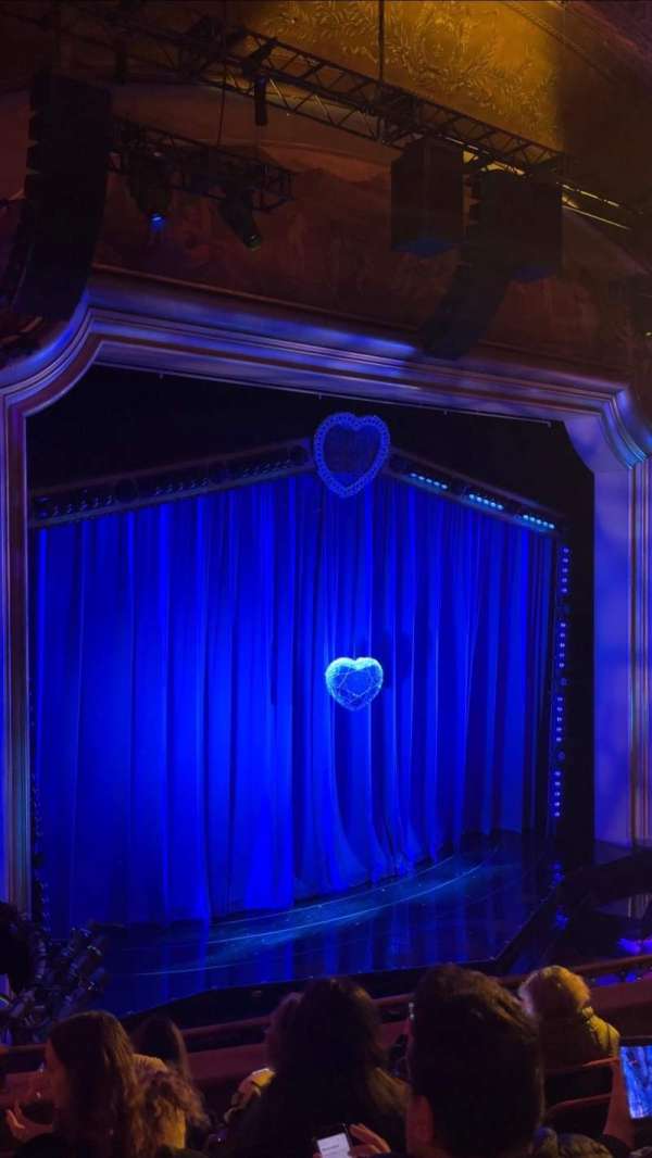 St. James Theatre, section: Mezzanine L, row: F, seat: 25