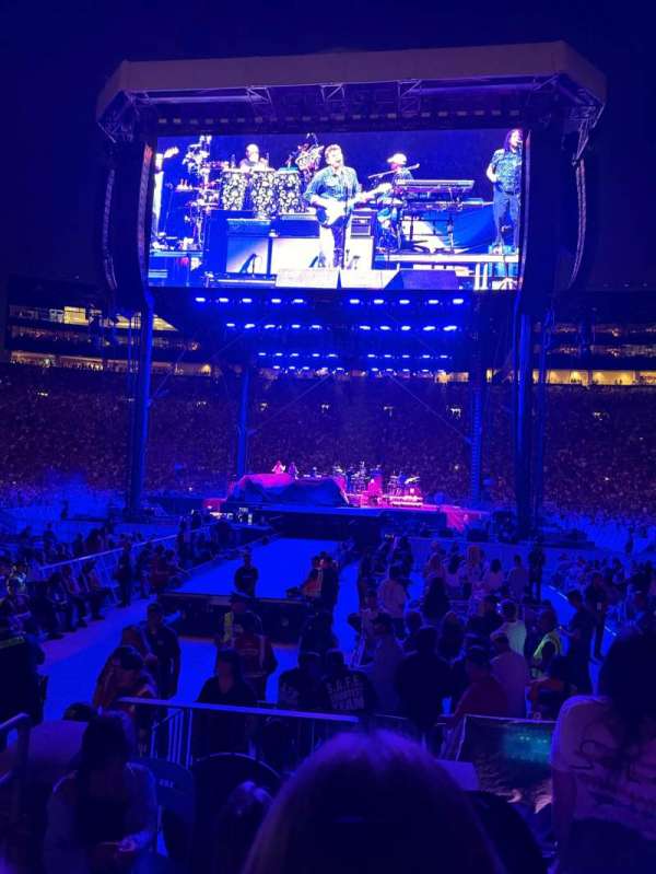 Michigan Stadium, section: 1, row: 2, seat: 20