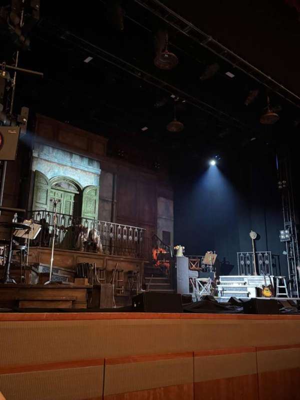 Eccles Theater, section: Orchestra L, row: A, seat: 106
