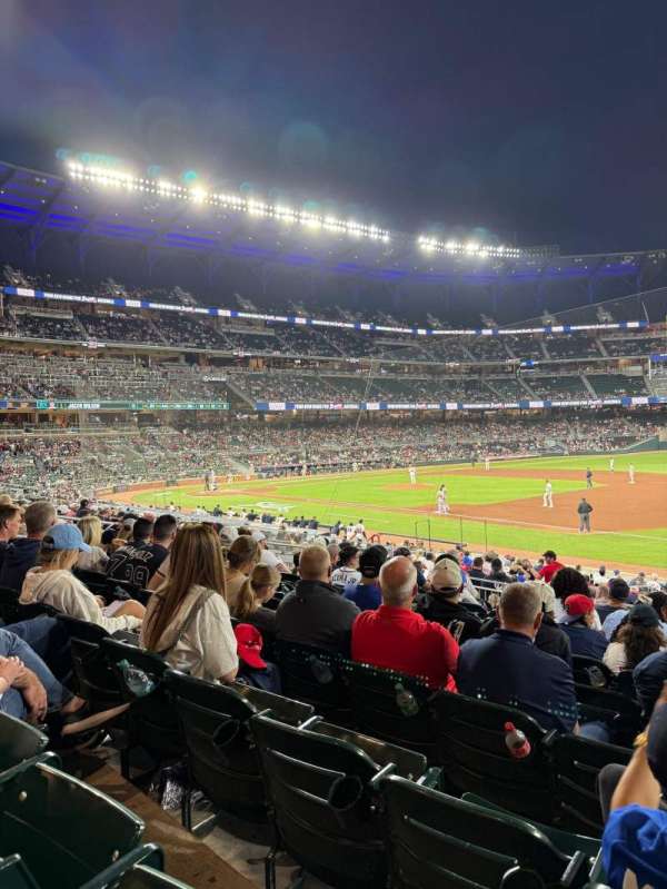 Truist Park, section: 114, row: 9, seat: 9