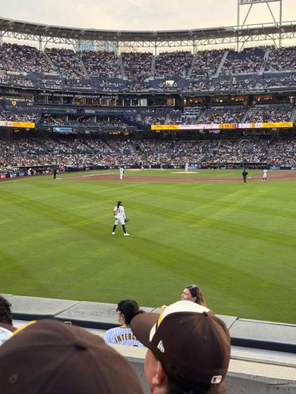 Petco Park, section: 135, row: 3, seat: 11
