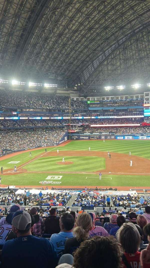 Rogers Centre, section: 218, row: 8, seat: 6
