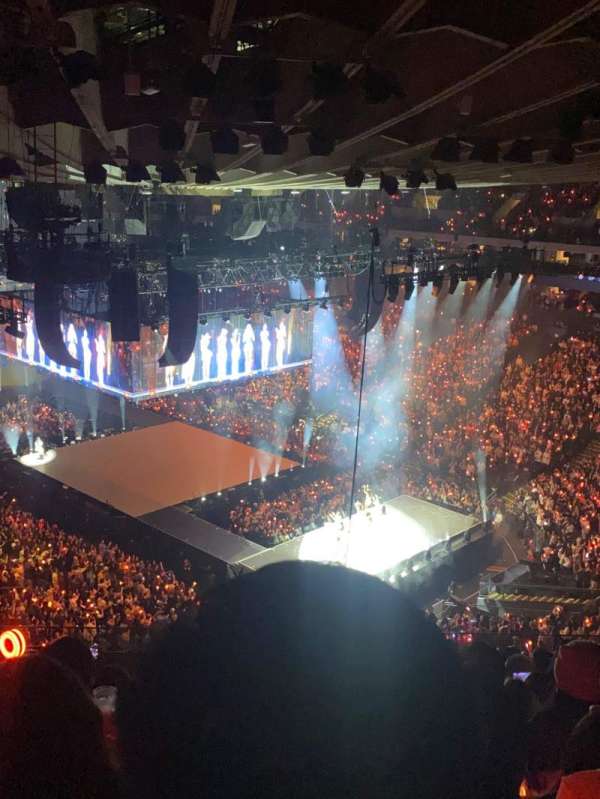 Oakland Arena, section: 212, row: 13, seat: 9