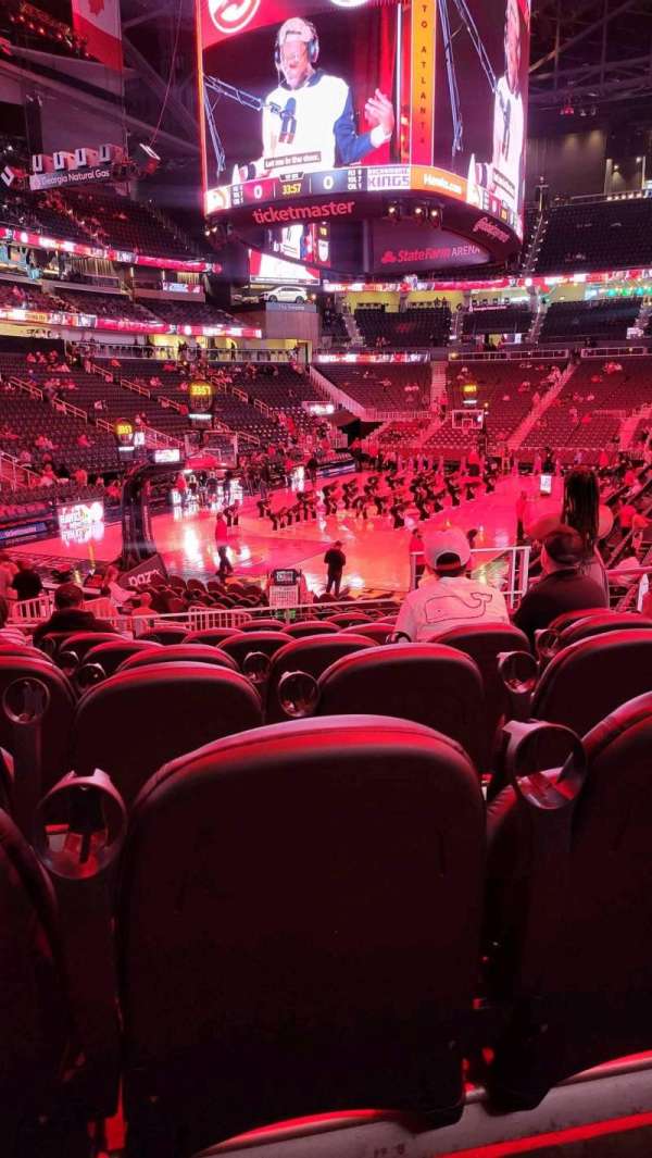 State Farm Arena, section: 112, row: H, seat: 6