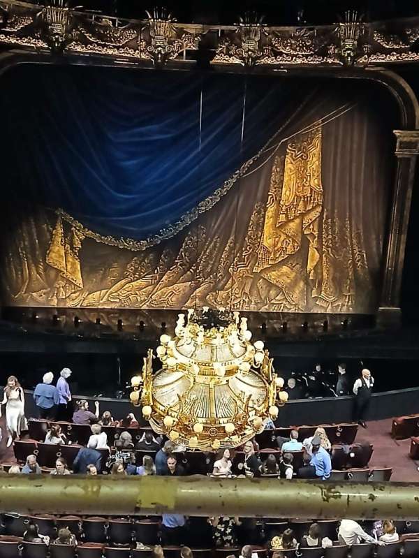 Temple Buell Theatre, section: Balcony C, row: A, seat: 316