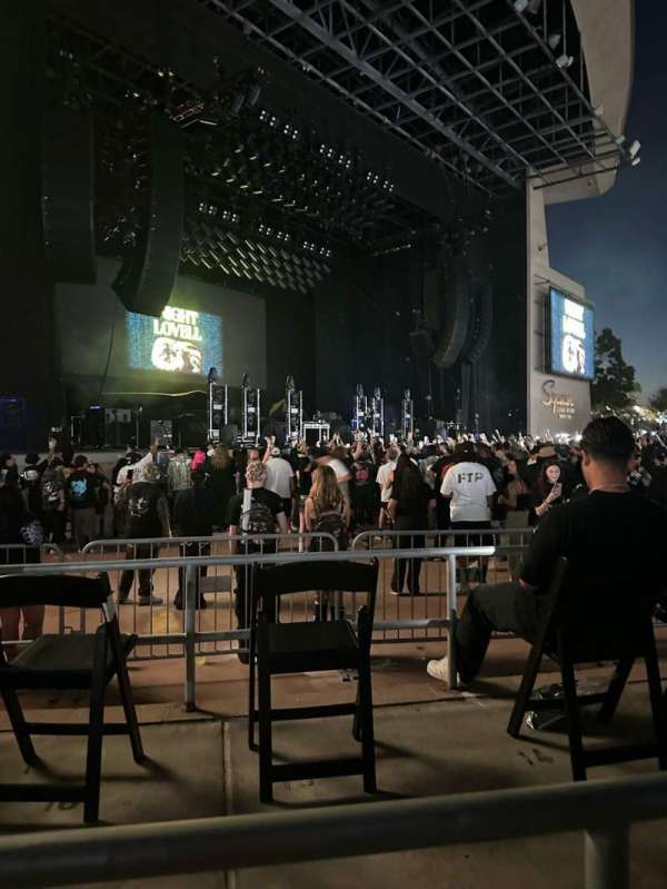 North Island Credit Union Amphitheatre, section: 103, row: A
