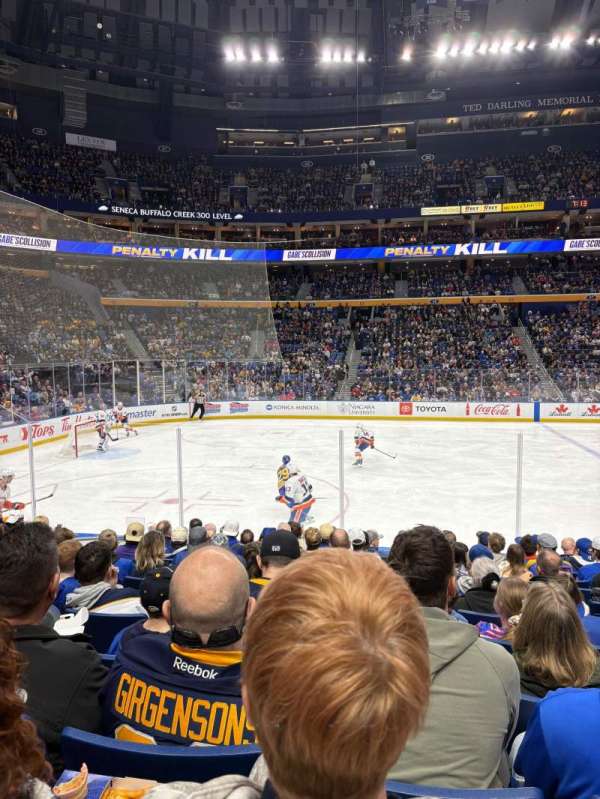 KeyBank Center, section: 106, row: 11, seat: 16