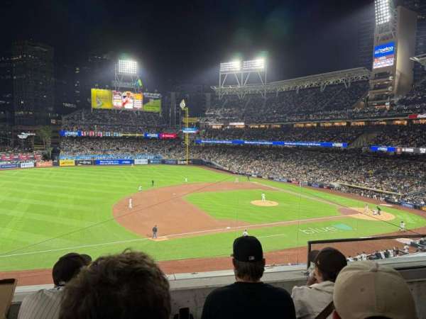 Petco Park, section: 214, row: 3, seat: 3