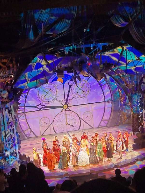 Apollo Victoria Theatre, section: Dress Circle, row: O, seat: 38