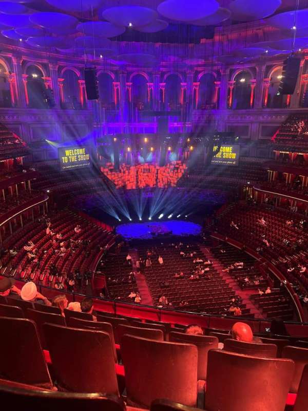 Royal Albert Hall, section: Rausing Circle T, row: 6, seat: 107
