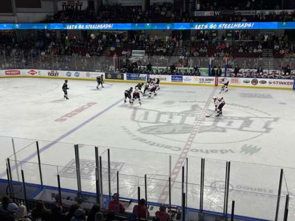 Idaho Central Arena, section: 211, row: A, seat: 17