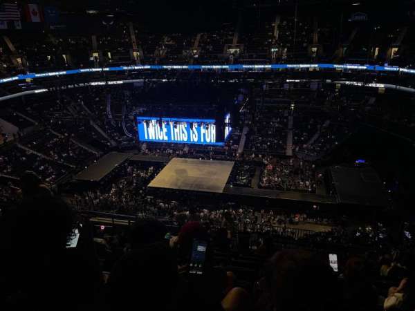 Spectrum Center, section: 224, row: O, seat: 12