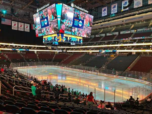 Prudential Center, section: 11, row: 22, seat: 11