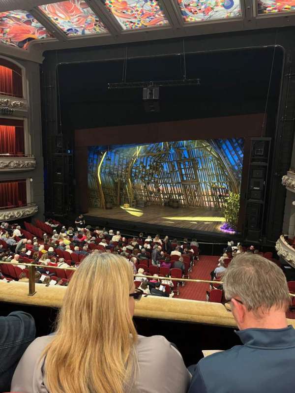 Princess of Wales Theatre, section: Dress Circle R, row: B, seat: 15