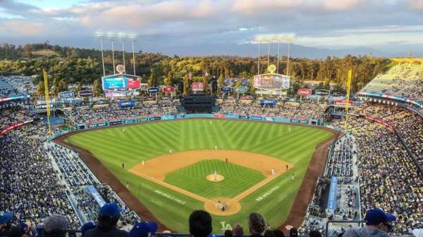 Dodger Stadium, section: 3TD, row: H, seat: 6
