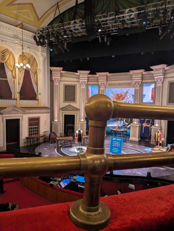 Ford's Theatre, section: Dress Circle R, row: A, seat: 10