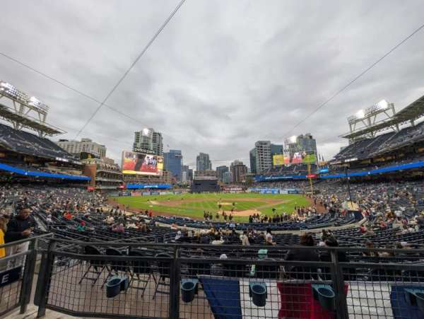 Petco Park, section: Premier Club E, row: 2, seat: 5