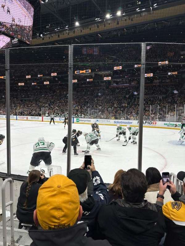 TD Garden, section: 9, row: 4, seat: 7
