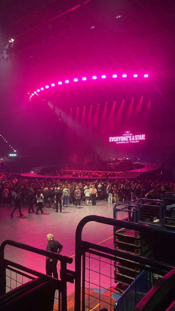 Utilita Arena Birmingham, section: 2 Lower, row: M, seat: 88
