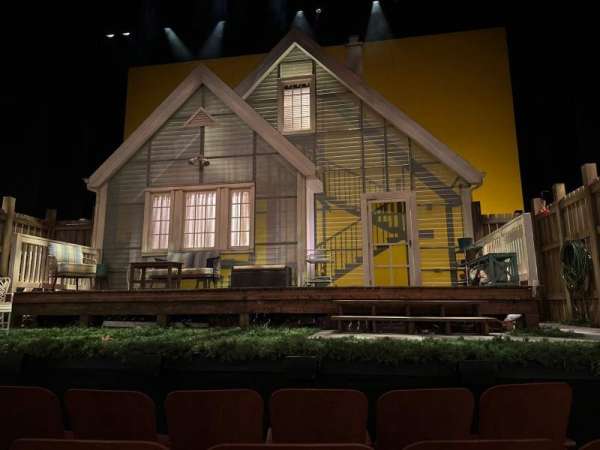 Booth Theatre, section: Orchestra C, row: B, seat: 110