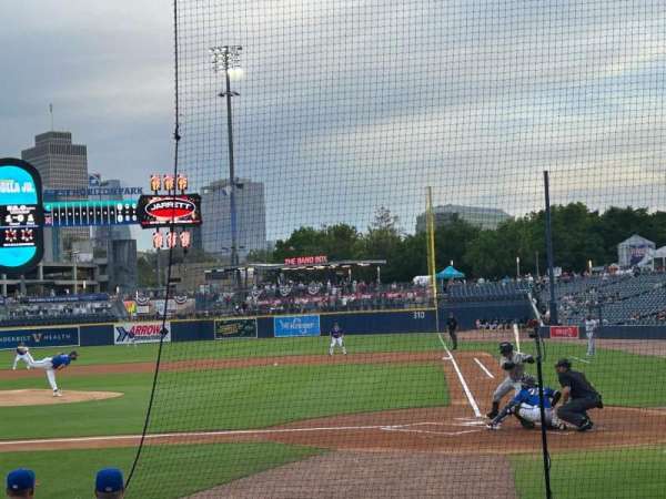 First Horizon Park, section: 111, row: H, seat: 7