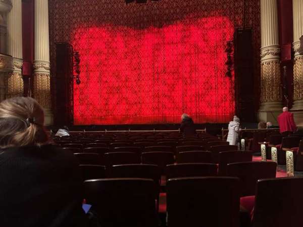 Academy of Music, section: Parquet Center, row: H, seat: 101