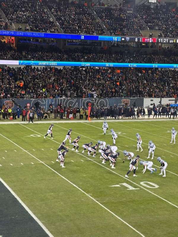 Soldier Field, section: 214, row: 3, seat: 6