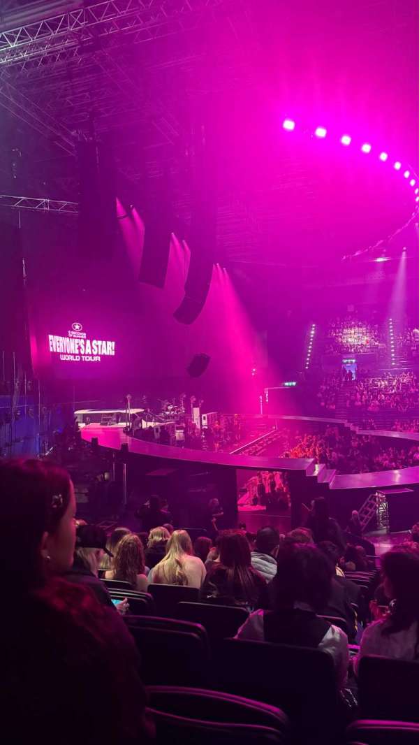 Utilita Arena Birmingham, section: 12 Lower, row: U, seat: 515