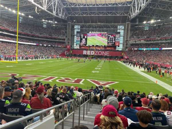 State Farm Stadium, section: 117, row: 12, seat: 17