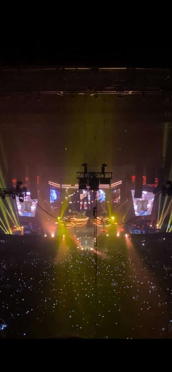 OVO Hydro, section: 329, row: GG, seat: 185