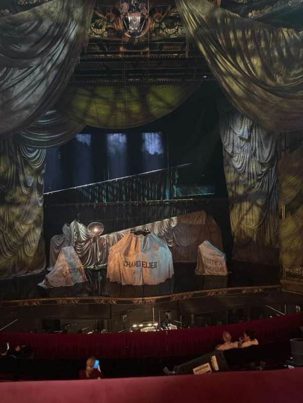 His Majesty's Theatre, London, section: Royal Circle, row: A, seat: 20