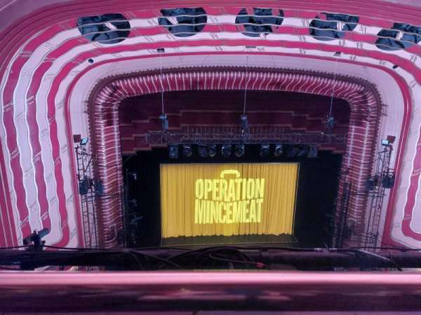 New Theatre Oxford, section: Balcony, row: A, seat: 30