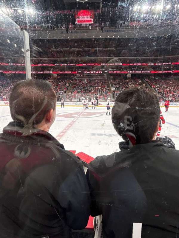 Prudential Center, section: 8, row: 3, seat: 7