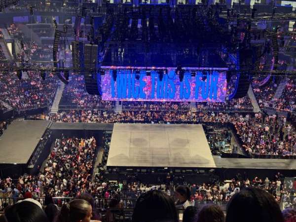 Spectrum Center, section: 226, row: N, seat: 4