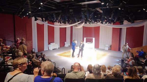 Upstairs at the Belvoir St Theatre, section: Centre, row: G, seat: 18