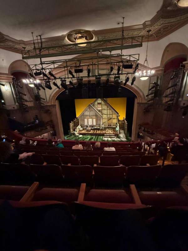 Booth Theatre, section: Mezzanine C, row: H, seat: 112