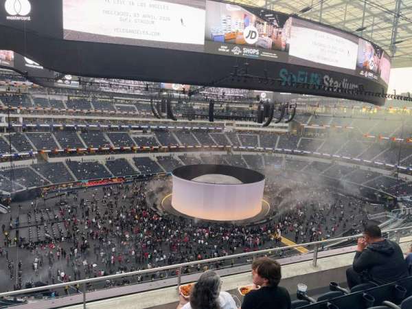SoFi Stadium, section: 344, row: 4, seat: 10