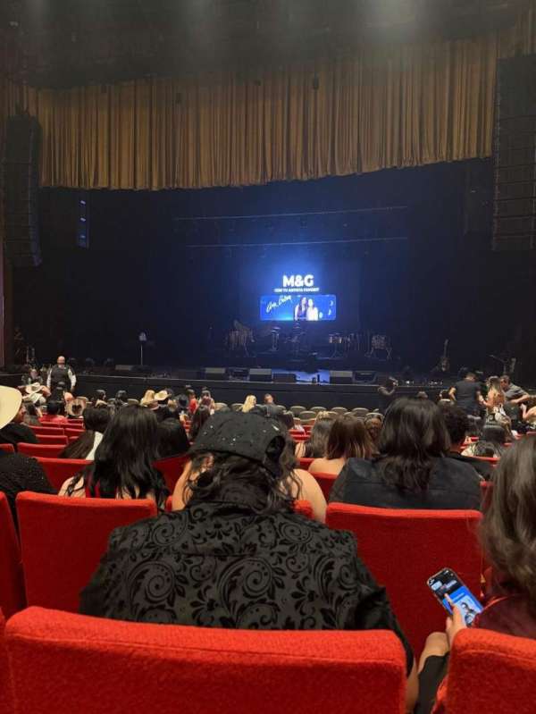 Abraham Chavez Theatre, section: Orch right, row: K, seat: 21