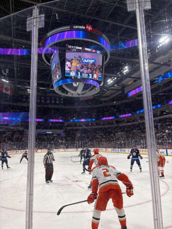 Canada Life Centre, section: 113, row: 2, seat: 7