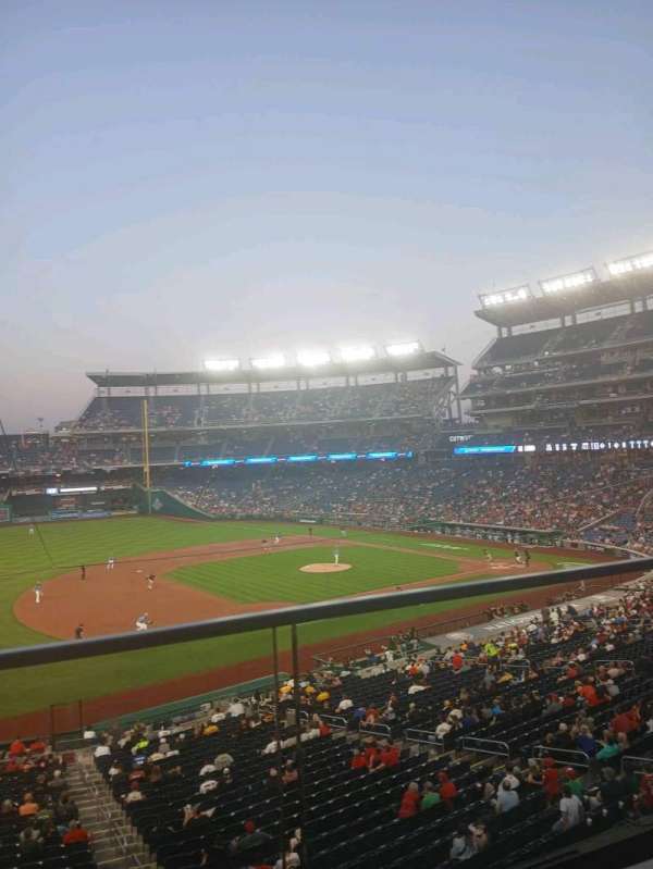 Nationals Park, section: 205, row: 1, seat: idk