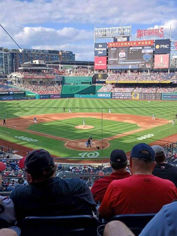 Nationals Park, section: 214, row: 2, seat: idk
