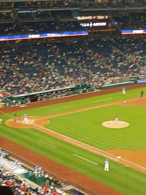 Nationals Park, section: 222, row: 8, seat: idk