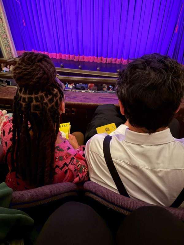 Lyceum Theatre, Broadway, section: Mezzanine C, row: 102, seat: A