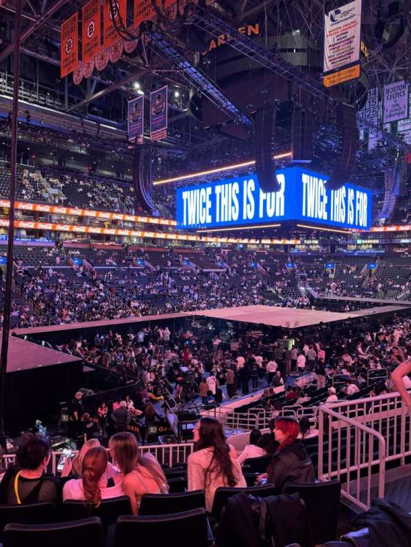 TD Garden, section: 15, row: 19, seat: 15