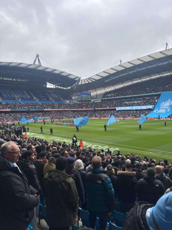 Etihad Stadium, Manchester, section: 021, row: 18, seat: 585