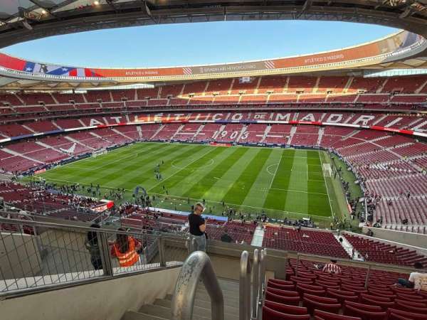Estadio Metropolitano, Madrid, section: 403, row: 6, seat: 18
