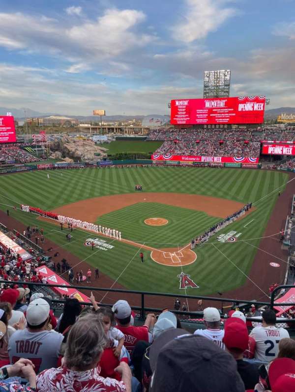 Angel Stadium, section: 417
